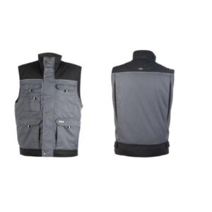 A-Radni zimski prsluk HULST  vel.XL SIVO/CRNI