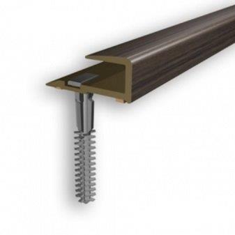 MIDAS Profil PVC završni U forme 8 mm boja-bukva 2m