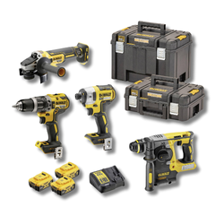 DCK422P3T DeWALT 4-dijelni set alata 18V,3X5,0 A2