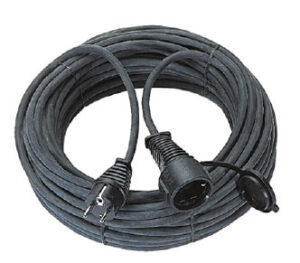 B1161510 R - BRENNESTUHL Produžni gumeni kabel 3x1,5mm2 15m, IP44, crni