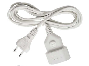 B1161660 R - BRENNESTUHL Produžni kabel sa euro utikačem i utičnicom, 3m