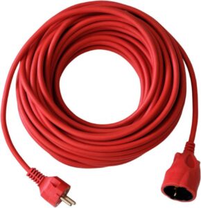 B1162050 R - BRENNESTUHL Produžni PVC kabel 3x1,5mm2 25m, crveni