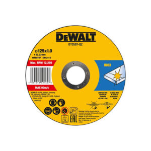DT3507 DeWALT Rezna ploča za čelik 125mm