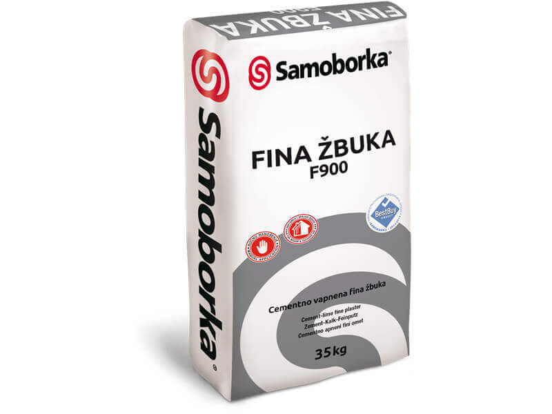 01105610 Samoborka Fina žbuka F 900 35/1