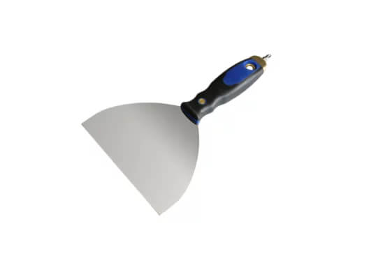 4689 KNAUF Lopatica s uvrtačem 152 mm nova, crna ručka, s Knauf logom