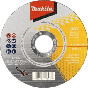 876016 Makita rezna ploča 125x1x22.23mm inox D-75530