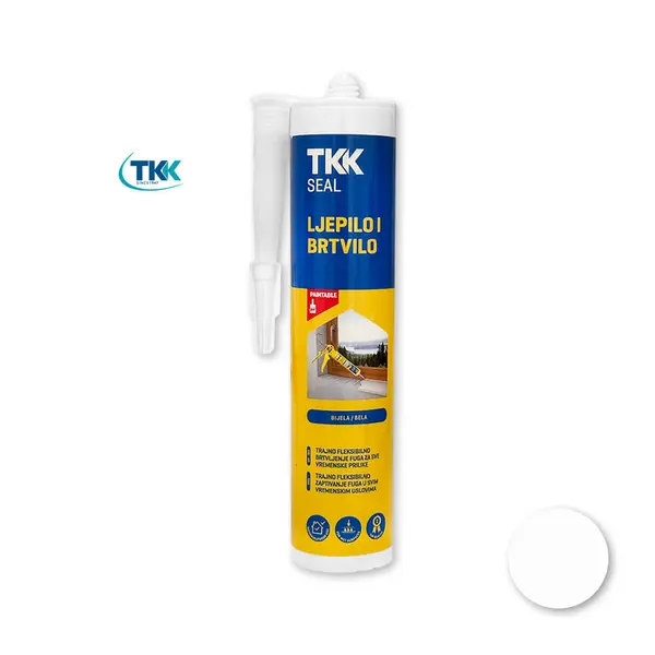 160249 TKK - Seal flex ljepilo brtvilo bijelo 300ml / MS40