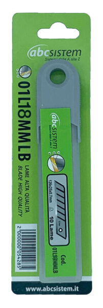 ABC Nožići rezervni za skalpel 10 komada 18mm