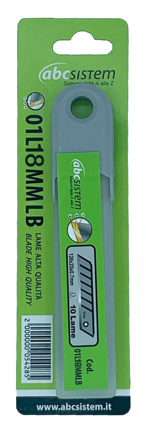 ABC Nožići rezervni za skalpel 10 komada 18mm