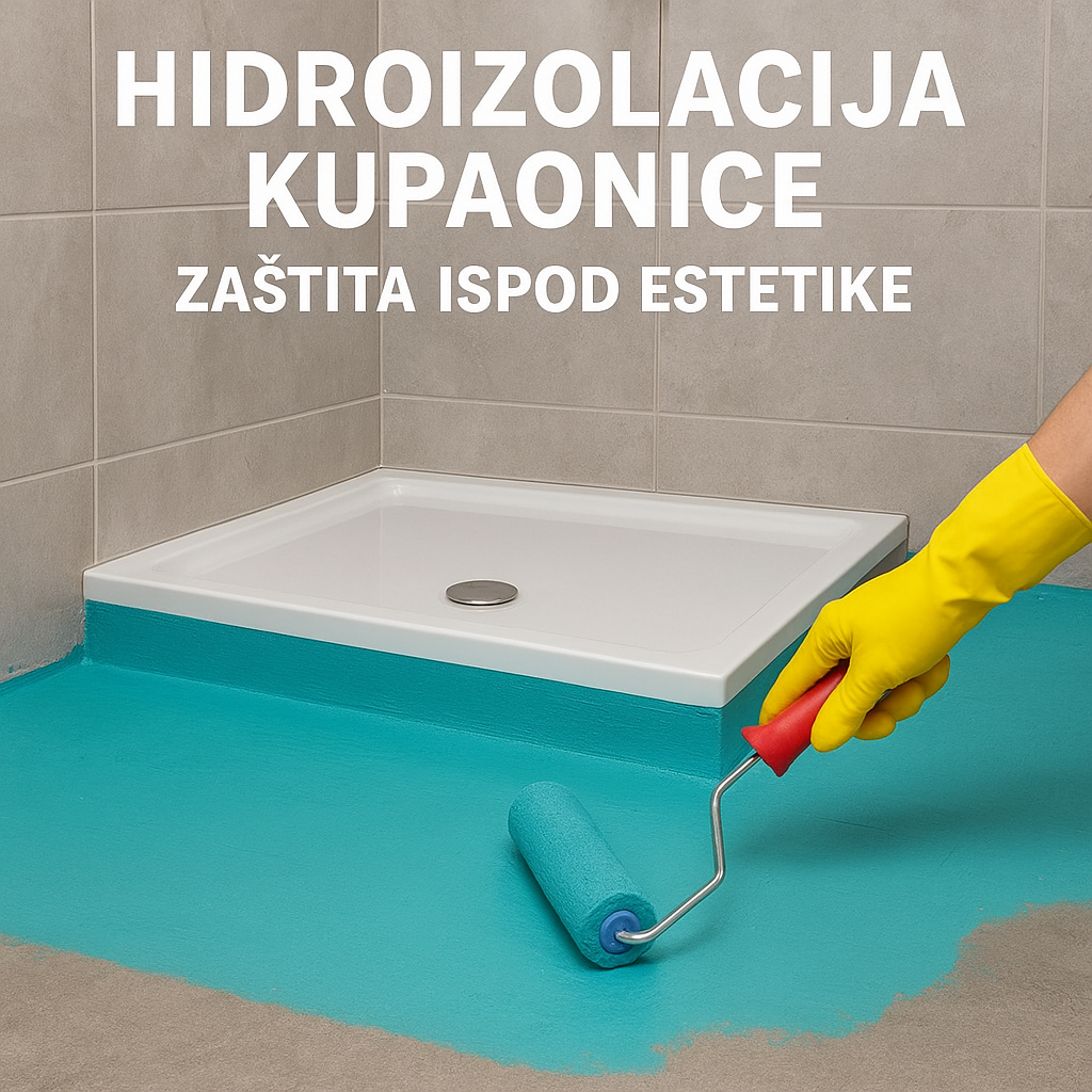 Zaštita kupaonice od vlage – hidroizolacija ispod pločica