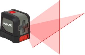 PROLINE Laser križni crveni domet 15 m