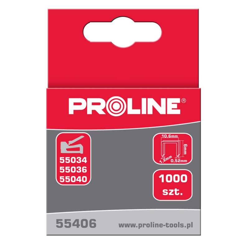 PROLINE Klameri G/11 10 mm 10,6x1,2 mm 1000 kom