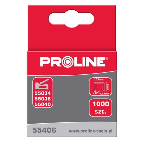 PROLINE Klameri G/11 12 mm 10,6x1,2 mm 1000 kom