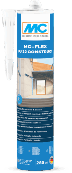 MC- Flex PU 22 Construct grey, 280 ml