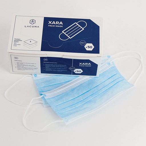 LA-Jednokratna maska XARA troslojna