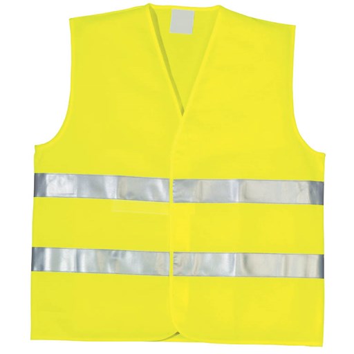 LA-Signalizirajući zaštitni Hi-viz prsluk KANES žuti, vel. XL