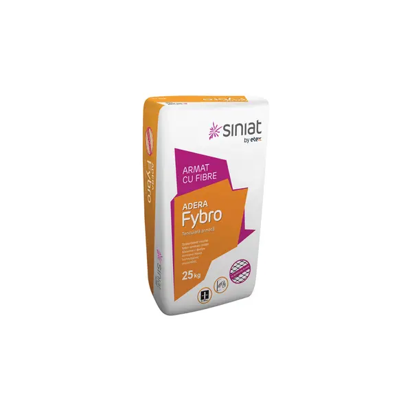 SINIAT adera Fybro 25kg - gipsana masa ojačana vlaknima