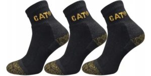 PROLINE Radne čarape CAT crne 3 para vel.43-46