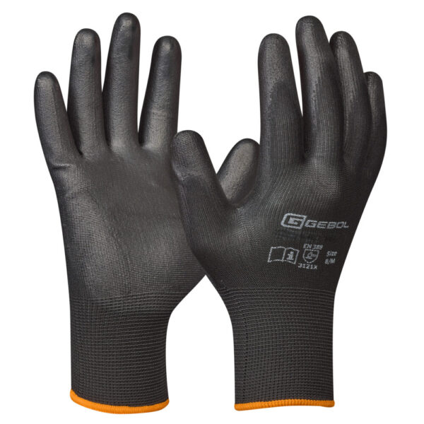 GEBOL - Rukavice Nano Flex crne vel. 9