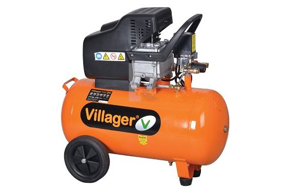 VILLAGER kompresor VAT-24L (24l,8bar,206l,1,5kW)007584 VPJ25