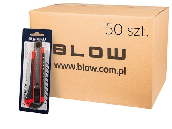 R - Skalpel metalni crveni 18mm