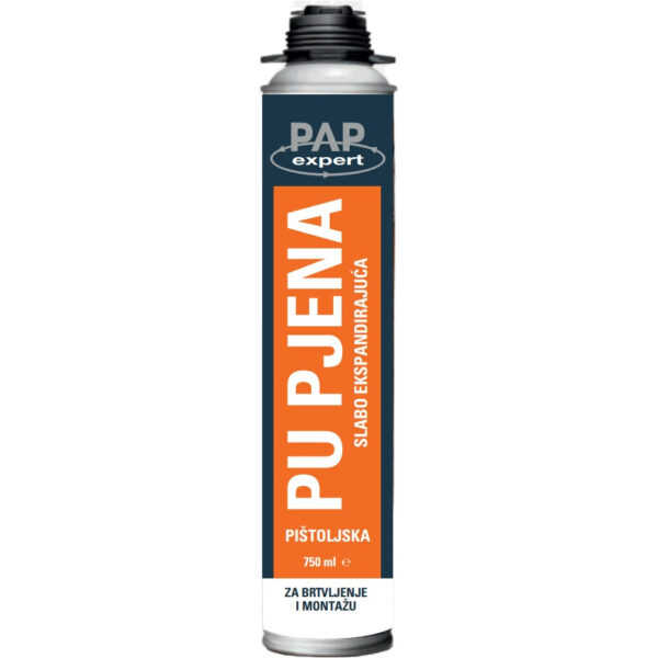 PE 200 PAP EXPERT PU pjena slabo ekspandirajuća - pištoljska 750ml