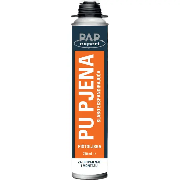PE 200 PAP EXPERT PU pjena slabo ekspandirajuća - pištoljska 750ml